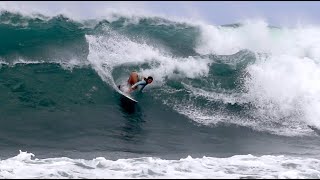 Surfing Large Haleiwa [4K] North Shore Hawaii 11/21/23 by Surf Kawela Hawaii 1,448 views 5 months ago 10 minutes, 23 seconds