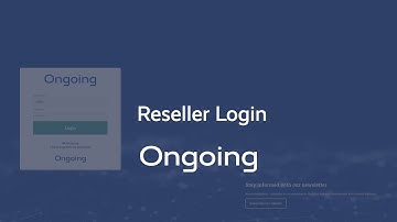 Create and work with the free-of-charge reseller login in Ongoing WMS