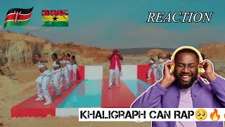 Ghanaian 🇬🇭 React To Khaligraph ft Mejja - Kamnyweso (Official Video) #kenyamusic #khaligraphjones