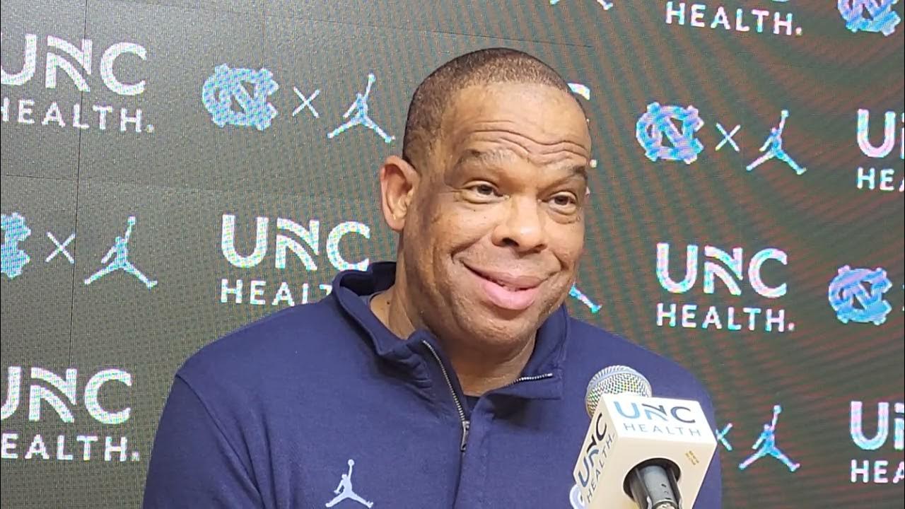 Video: Hubert Davis Pre-Boston College Press Conference