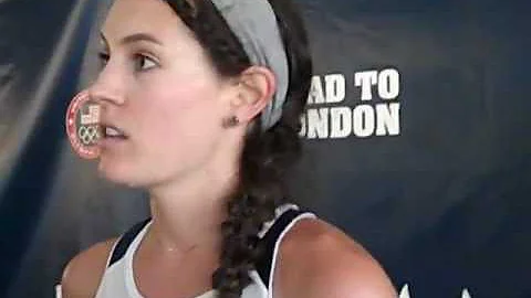 Deborah Maier After the 10,000m at the US Olympic ...