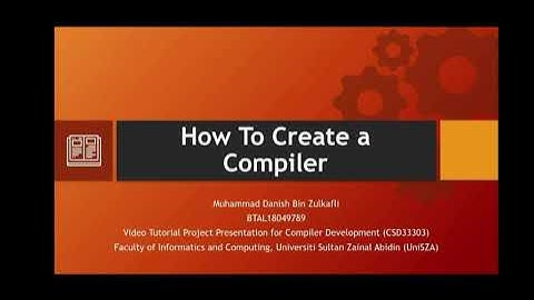 Create Your Own Compiler In 5 Minutes!!!