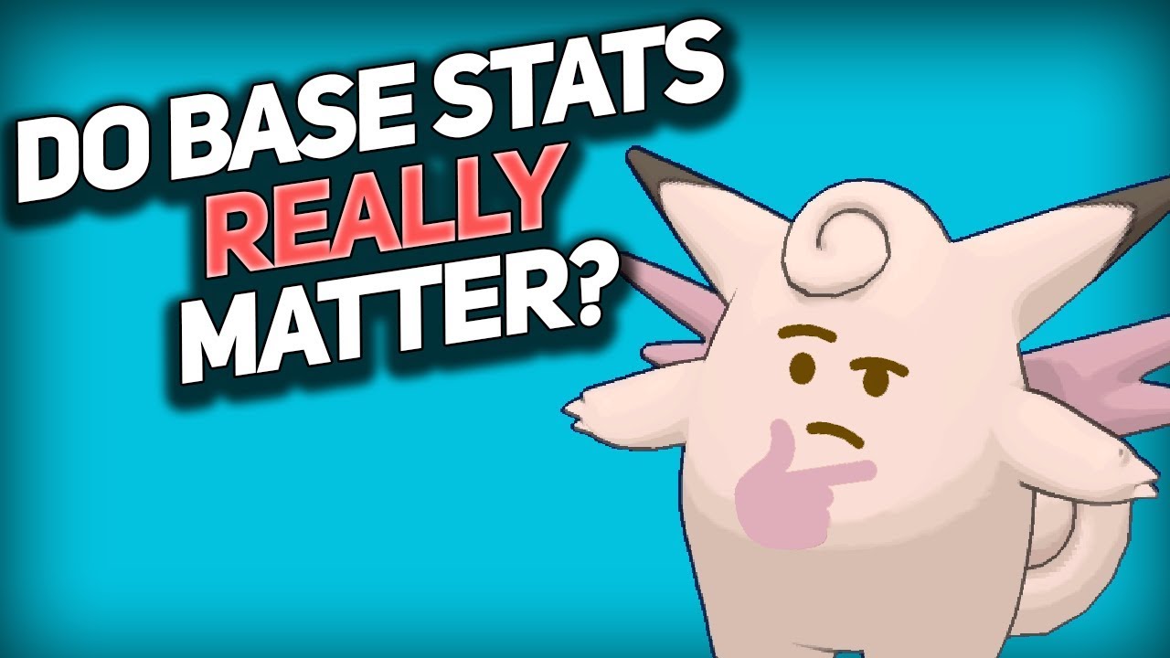 Do Base Stats REALLY Matter? (Pokemon) YouTube