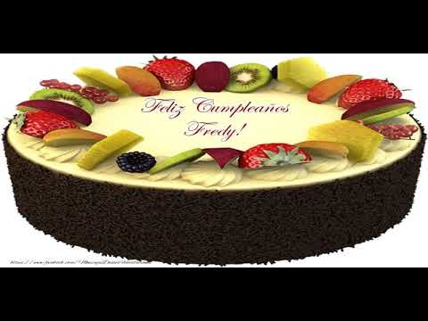 ¡Feliz Cumpleaños Fredy! tarjetas de cumpleaños para hermana