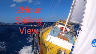 2 Hour Westsail Relaxing Sailing View