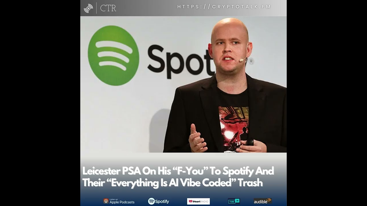 Leicester PSA On His “F-You” To Spotify And Their “Everything Is...