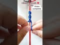 Nudos más comunes en macramé para pulseras 