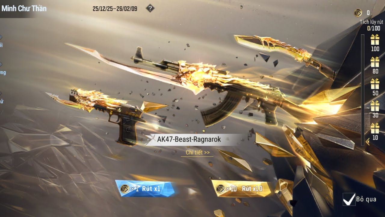 CF Legend-Full set Ak47 Beast Ragnarok