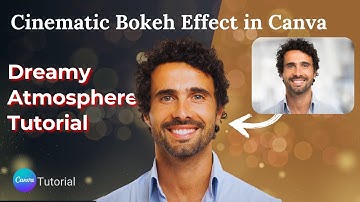 Cinematic Bokeh Effect in Canva | Dreamy Atmosphere Tutorial
