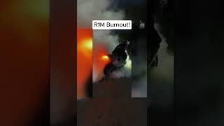 Yamaha R1M Burnout
