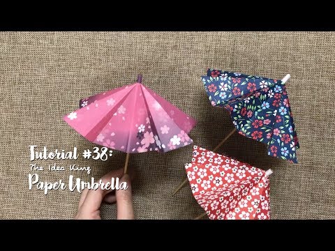 折り紙で作る 傘 の折り方10選 簡単で楽しい平面や立体での作り方をご紹介 暮らし の