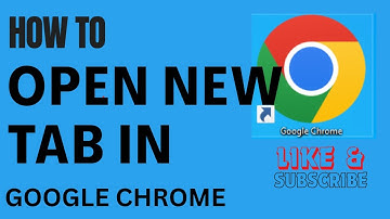 How To Open New Tab In Google Chrome #newtab  #chrome #googlechrome
