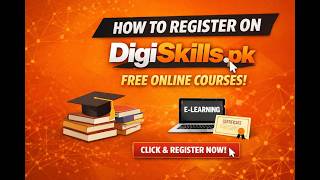How to register digiskills in Pashto