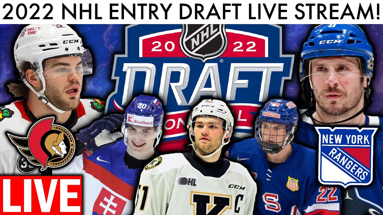 2022 NHL DRAFT LIVE STREAM! BIG TRADES REVEALED! (NHL Trade Rumors and Shane Wright/Slafkovsky Talk)