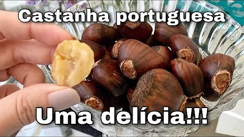 Como se come a castanha?