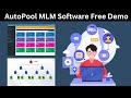 AutoPool Mlm Software | 🌐⛓️best autopool software 2025 |Autopool MLM explained📊