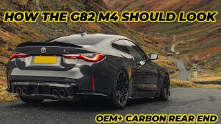 HOW TO TRANSFORM THE REAR END OF YOUR G82 M4 (TRE CARBON  SPOILER / DIFFUSER INSTALL)