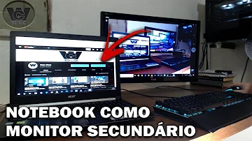 É possível usar o notebook como CPU?
