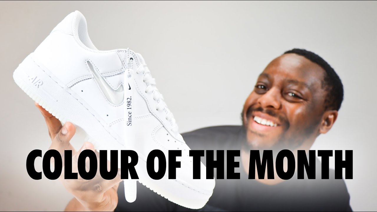 Air Force 1 Colour of the Month Jewel White Sneaker Review Air Force 1 Colour of the Month Jewel White Sneaker Review
