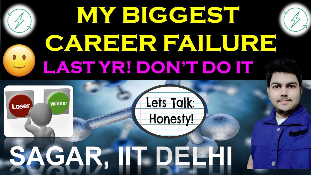 MY BIGGEST CAREER FAILURE । LAST YEAR। DON'T DO IT SAGAR BHOWMICK