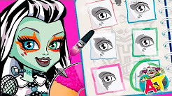 🌟Monster High Conjunto de Miedo - Juegos de Vestir y Maquillar para Niñas