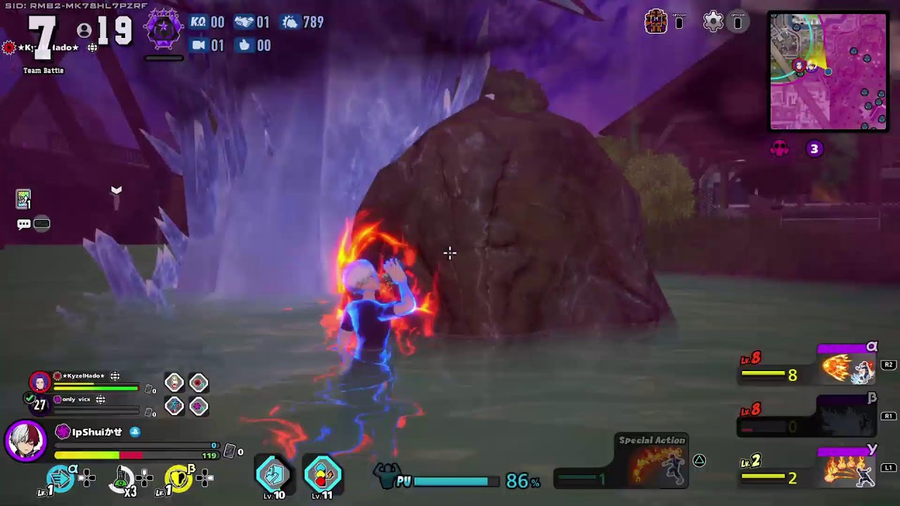 just grinding again nun really frfr 😁 (restream) FAHHHHHHHH | My Hero Ultra Rumble 🐉 ❄️💧🈂️