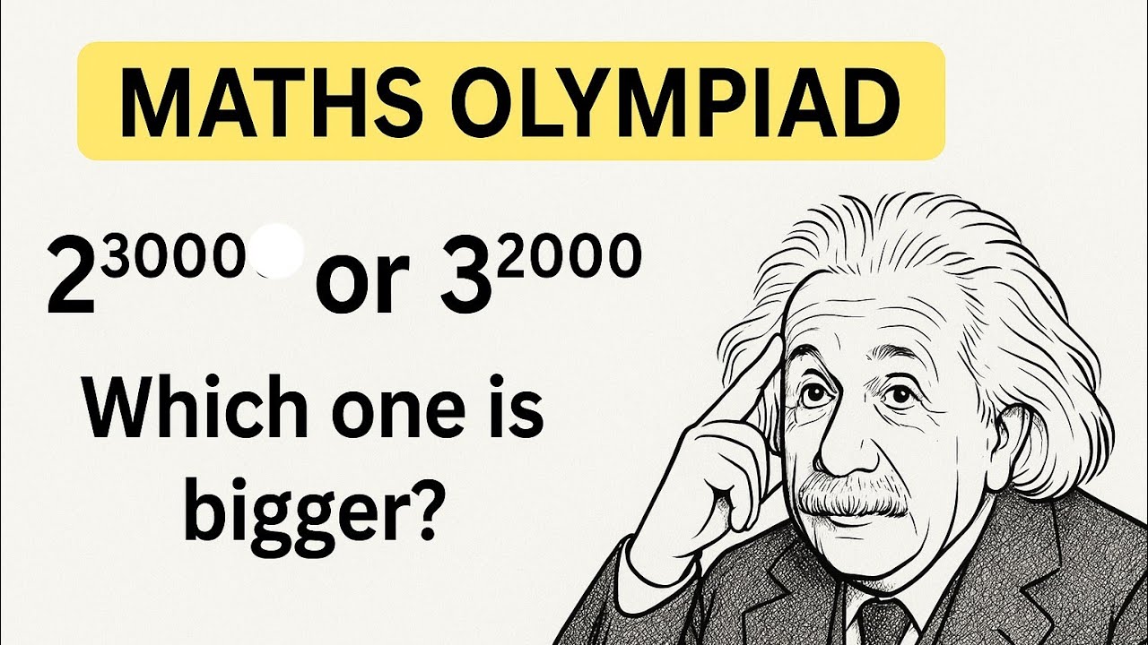 Which is Bigger: 2³⁰⁰⁰ or 3²⁰⁰⁰? || Olympiad Maths Challenge
