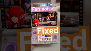 AYN Thor: My fan is finally fixed #aynthor #retrohandhelds