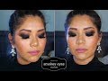 maquillaje de ojos ahumados black smokey eyes