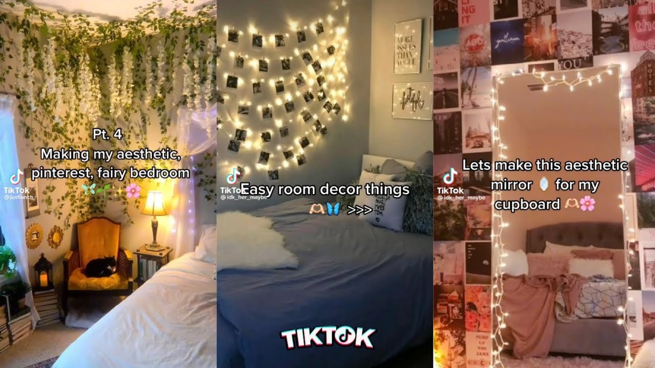 Aesthetic DIY room decor | Tiktok compilation - YouTube