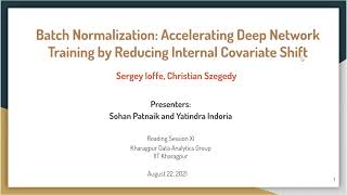 KRS Ep11: Batch Normalization