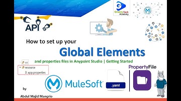 How to set up your Global Elements and Properties files in Anypoint Studio | Getting Started