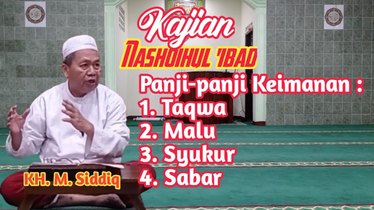 Panji-panji Keimanan | BAB IV Maqalah 16 Nashoihul 'ibad