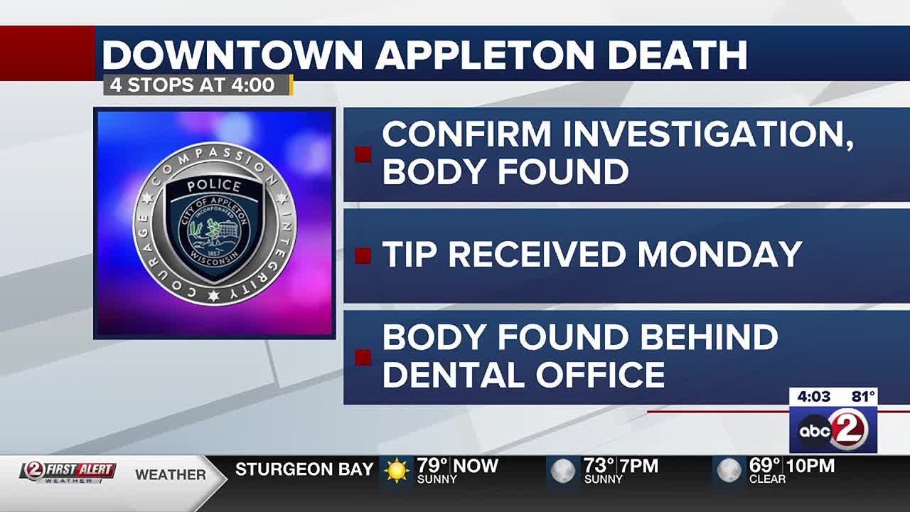 Body found outside Appleton dentist’s office - YouTube