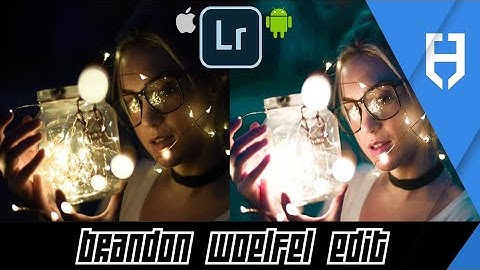 Edit like BRANDON WOELFEL from smartphone.