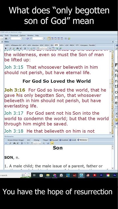 What Does ONLY BEGOTTEN SON Mean YouTube what-does-only-begotten-son-mean-youtube
