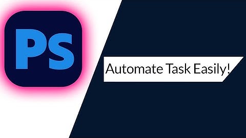 Photoshop Actions Explained! Automate repetitive task easily!