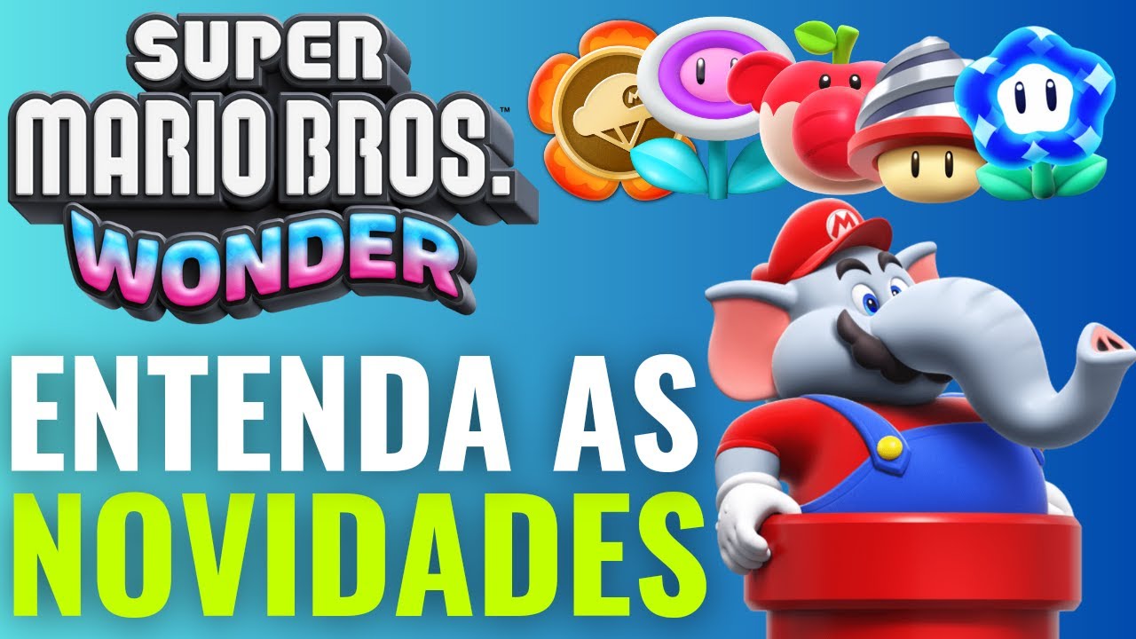 Super Mario Bros. Wonder ganha diversos novos detalhes incluindo mundo,  personagens, poderes e mais