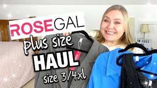 ROSEGAL plus size try on HAUL | plus size fashion screenshot 4