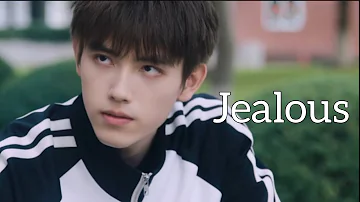 Chinese Drama : Jealous Boyfriend | Cdrama School Jealous moments (2)