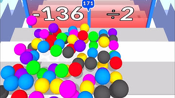 BALLS ON STAIRS 🔵🟡 All Levels Gameplay Walkthrough Android, iOS v.12