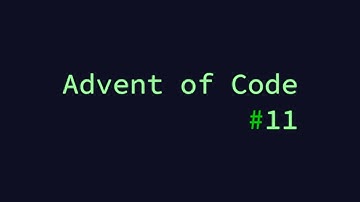 Advent of Code 2020 - Day 11