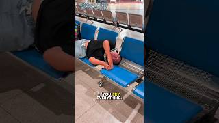 The Mans Head Was Stuck In The Chair