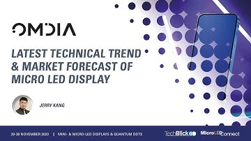 Omdia Display | Latest Technical Trend & Market Forecast of micro LED display