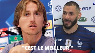 QUAND LES FOOTBALLEURS PARLENT DE MODRIC ! (MBAPPE, ZIDANE, BENZEMA,...)