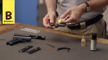 Firearm Maintenance: Ruger Mark I,II,III Lubrication – Part 3/4