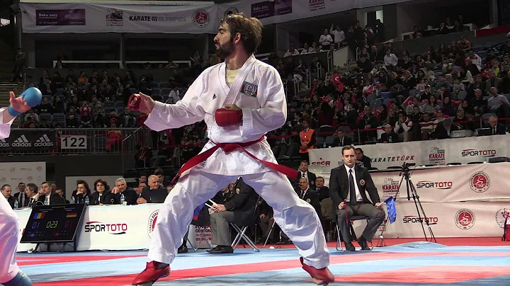 Qualification Kumite -75kg. AGHAYEV vs PALLESEN. 2...