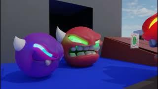 ALL FIRE IN THE HOLE 3D ANIMATION