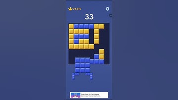 Day one of trying to get lowest score on Block Blast PB: 53