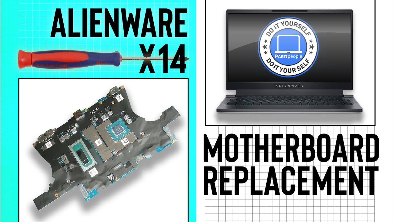 How To Replace Your Motherboard  Dell Alienware x14